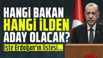 Tv100 yazarı Erdoğan Aktaş, AKP'de hangi bakan hangi ilden aday olacağını yazdı.!İşte Detaylar...